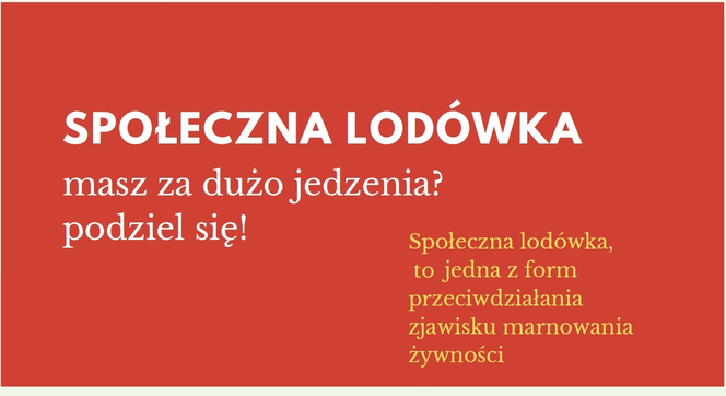 MOPS apeluje. Lodówki społeczne są puste