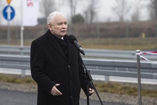 Jarosław Kaczyński otworzył drogę noszącą jego nazwisko 