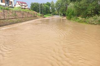 Zalane drogi, powalone drzewa, woda w piwnicach. To skutki czwartkowych nawałnic, które przeszły przez region tarnowski