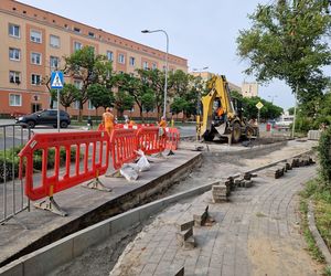 Budowa ścieżek rowerowych na osiedlu Leśnym w Bydgoszczy 