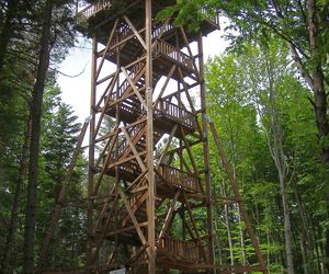  Wieża widokowa na Ferdlu (Beskid Niski) - 25 metrów wysokości 