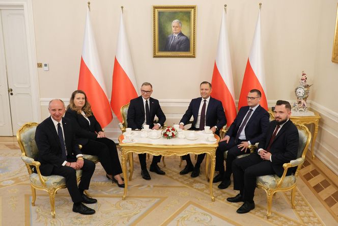 Spotkanie Andrzeja Dudy z Karolem Nawrockim