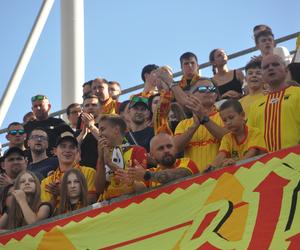 Korona Kielce - Cracovia. Zdjęcia kibiców podczas meczu. 10 sierpnia 2024