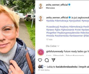 Wybory 2025: Tak Głosują gwiazdy. Anita Werner