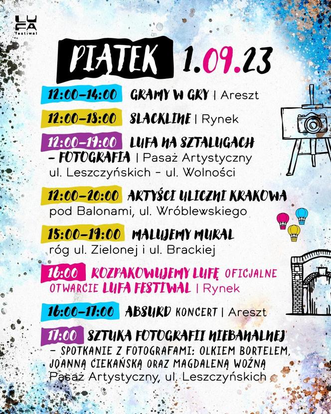 Program festiwalu LUFA w Lesznie pęka w szwach! Sprawdź, ile będzie się działo