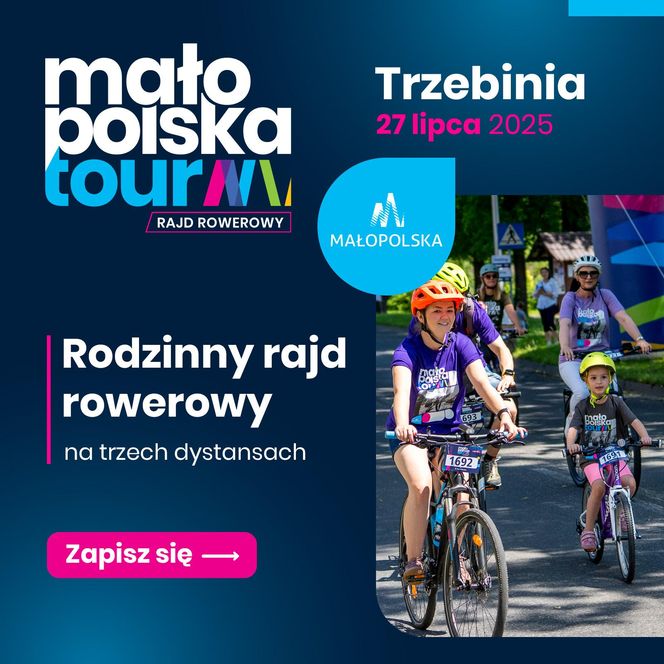 Rowerowa przygoda w Trzebini. ESKA zaprasza na drugą edycję Małopolska Tour!