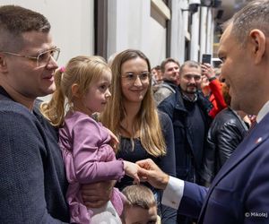 Prezydeny Nawrocki w Mińsku Mazowieckim