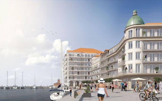 Kompleks hotelowo-mieszkalny Marina Royale w Darłowi – za projekt architektoniczny odpowiada również firma z Belgii, pracownia Arcas Europe