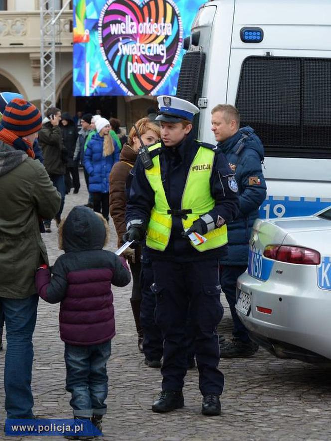 WOŚP 2020: Policja zadba o bezpieczeństwo wolontariuszy i uczestników 28 finału WOŚP