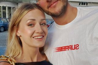 Bartosz Kurek z żoną Anną