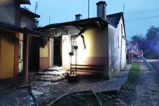 Tragiczny pożar w gminie Zelów. „Znaleziono zwęglone ciało mężczyzny”