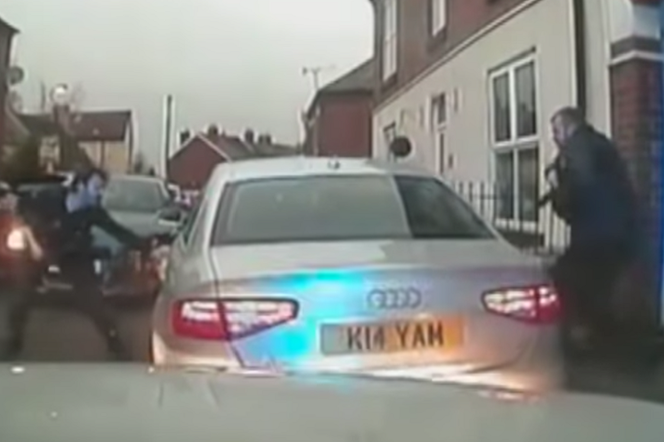 Uciekał przed policją kradzionym Audi A4