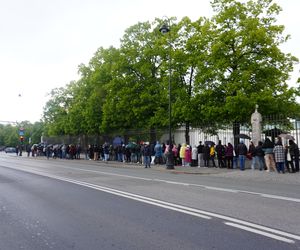 Noc Muzeów 2025 przed Belwederem