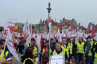 Wielki protest rolników w Warszawie. Strajkujący nie mieszczą się na placu. Mapa utrudnień i trasa