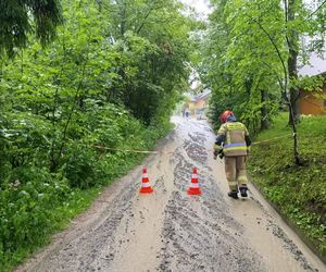 Potężny opad deszczu w Tatrach. Biały Dunajec przekroczył stan ostrzegawczy
