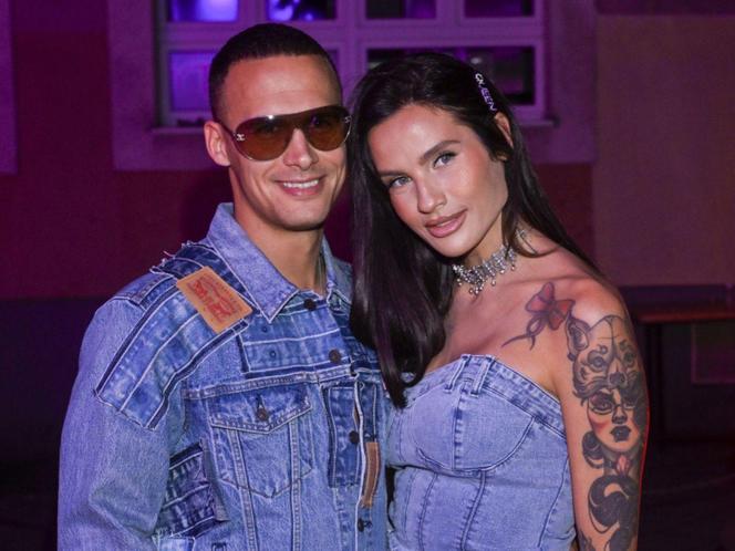 Karolina Gilon z partnerem Mateuszem