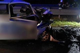 Tragiczny wypadek na autostradzie A4. 86-latek jechał pod prąd. 42-latek nie żyje