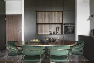 Mieszkanie w kolorach lasu