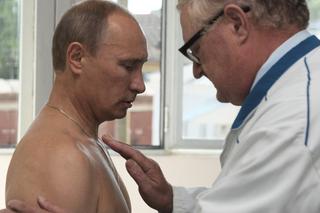 Władimir Putin w szpitalu w Smoleńsku