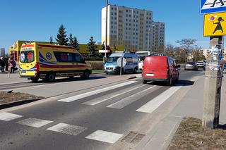 Potrącenie pieszej na ul. Dziewulskiego w Toruniu! Tydzień temu było podobnie...