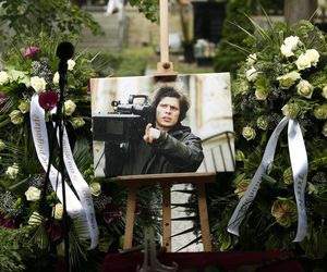 Tak wyglądał pogrzeb Marcina Ziębińskiego. Pochowano go razem z matką [ZDJĘCIA]