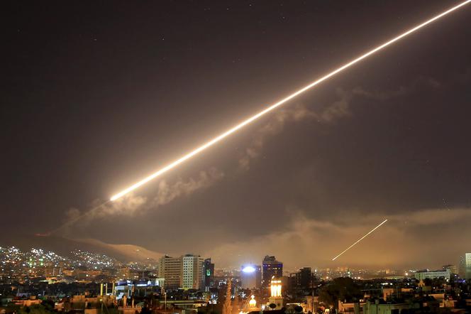 SYRIA BOMBARDOWANIE ATAK