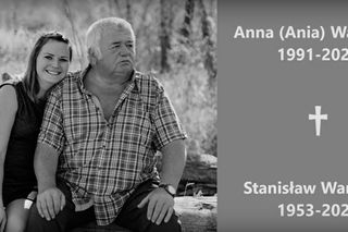 Polacy z Kanady pożegnali Anię i jej ojca