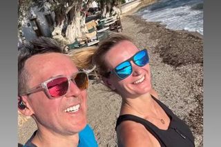 Maciej Kurzajewski ze bratową Kasi Cichopek