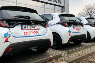 Hybrydowe Mazdy 2 we flocie Panek Carsharing