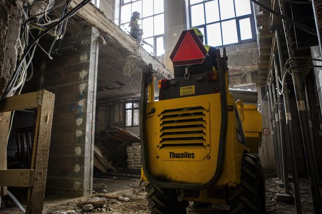 Remont wnętrz gmachu BGK w Warszawie