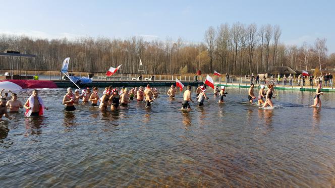 W Sosnowcu morsy świętowały 100-lecie niepodległości