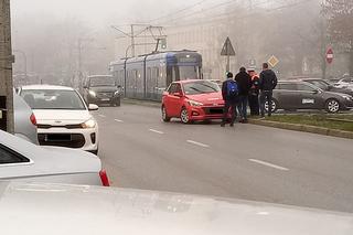 Zderzenie kursanta podczas egzaminu na prawo jazdy z tramwajem Kraków