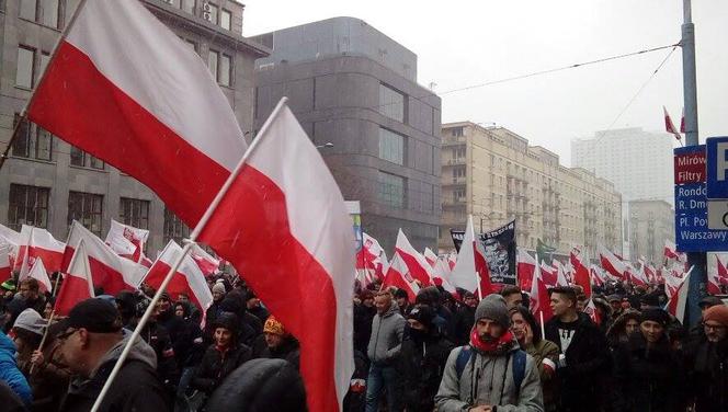 Marsz Niepodległości 2016 w Warszawie