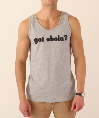 Moda na ebolę! Koszulki, torby i świeczki z napisem ebola są hitem!