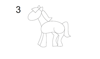 jak narysować konia 3