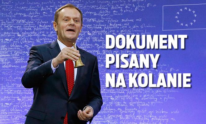 Dokument pisany na kolanie