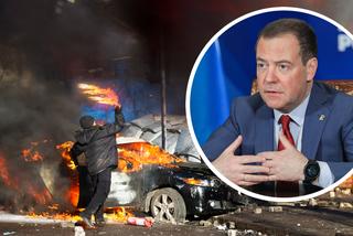 Miedwiediew wysuwa straszne groźby!  W Europie zapłoną opony ku chwale bohaterów Majdanu
