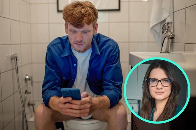 Scrolujesz na WC? Gastrolożka tłumaczy, dlaczego nigdy tego nie robi