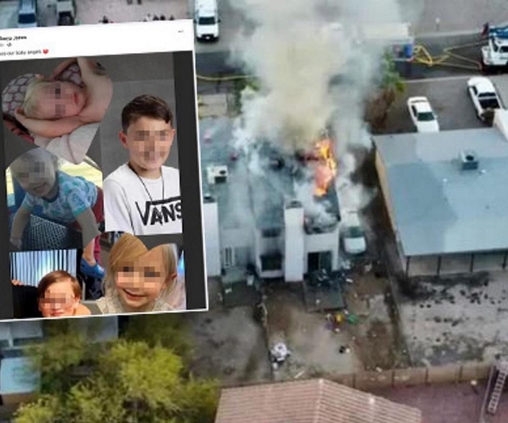 Pięcioro dzieci zginęło w pożarze! Ojciec kupował świąteczne prezenty