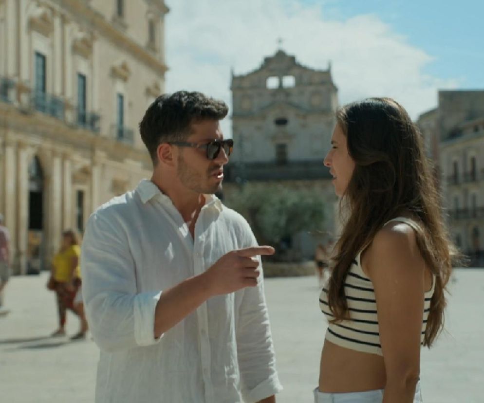 Barwy szczęścia, odcinek 3146. Justin (Jasper Sołtysiewicz), Regina (Kamila Kamińska)