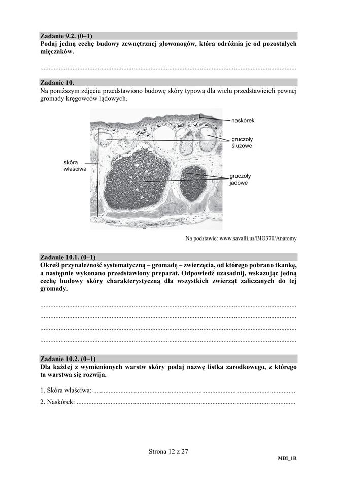 Matura 2018 z biologii [ARKUSZE CKE, ODPOWIEDZI]