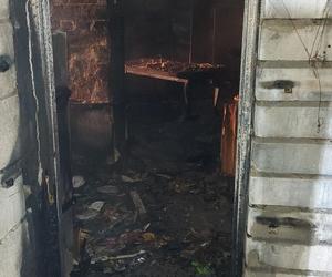 Lubelskie: Dom sołtysa w płomieniach. Jedna osoba została ranna