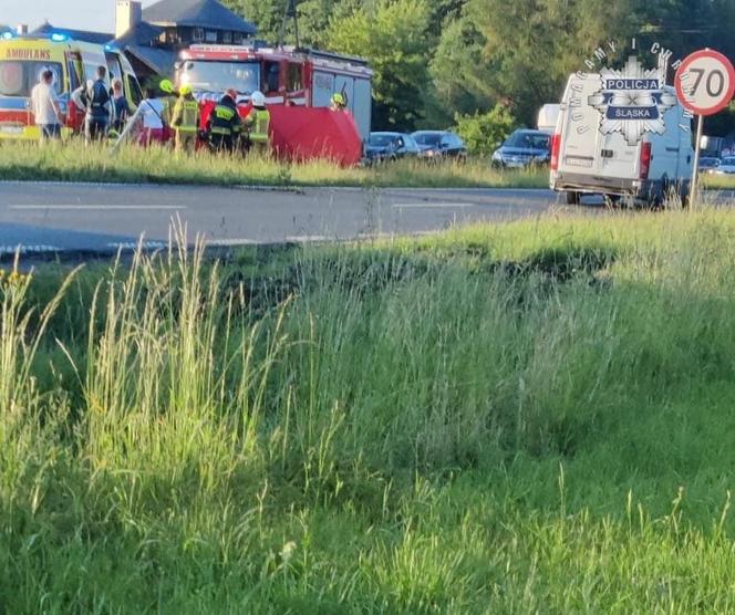 Tragiczny wypadek w Ustroniu ZDJĘCIA