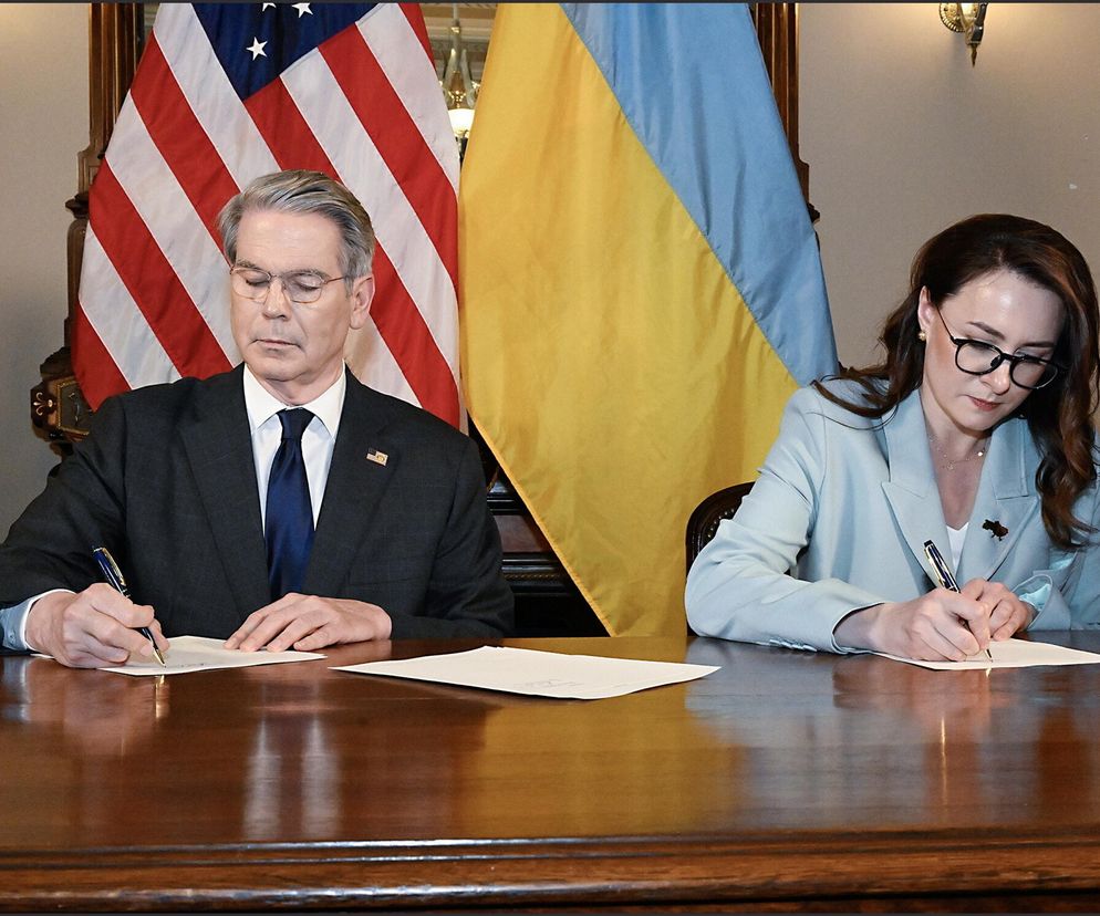 Ukraina i USA podpisały umowę surowcową