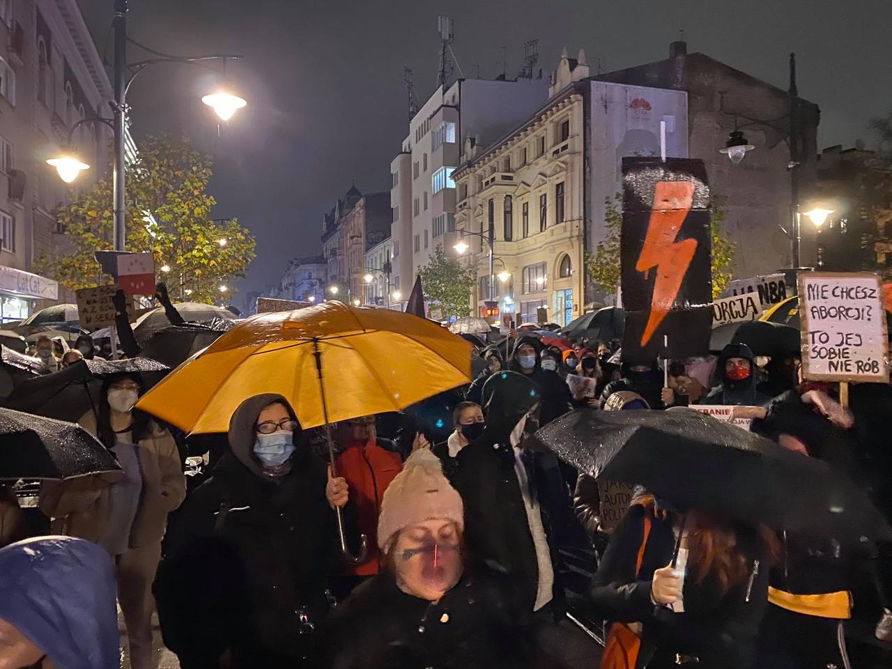 Łodzianie nie ustępują. Kolejny dzień protestów [AUDIO, WIDEO] 