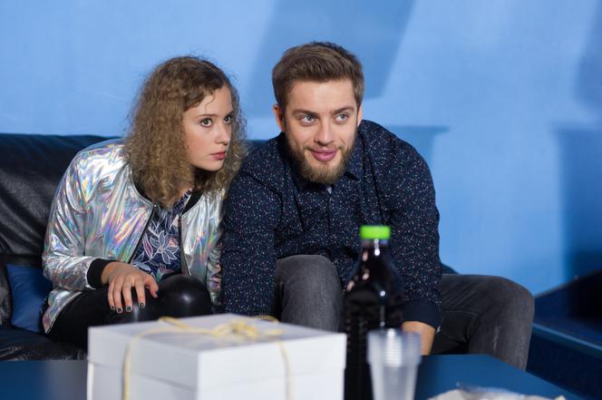 Na Wspólnej odc. 2618. Bruno (Dawid Czupryński), Malwina (Martyna Dudek)