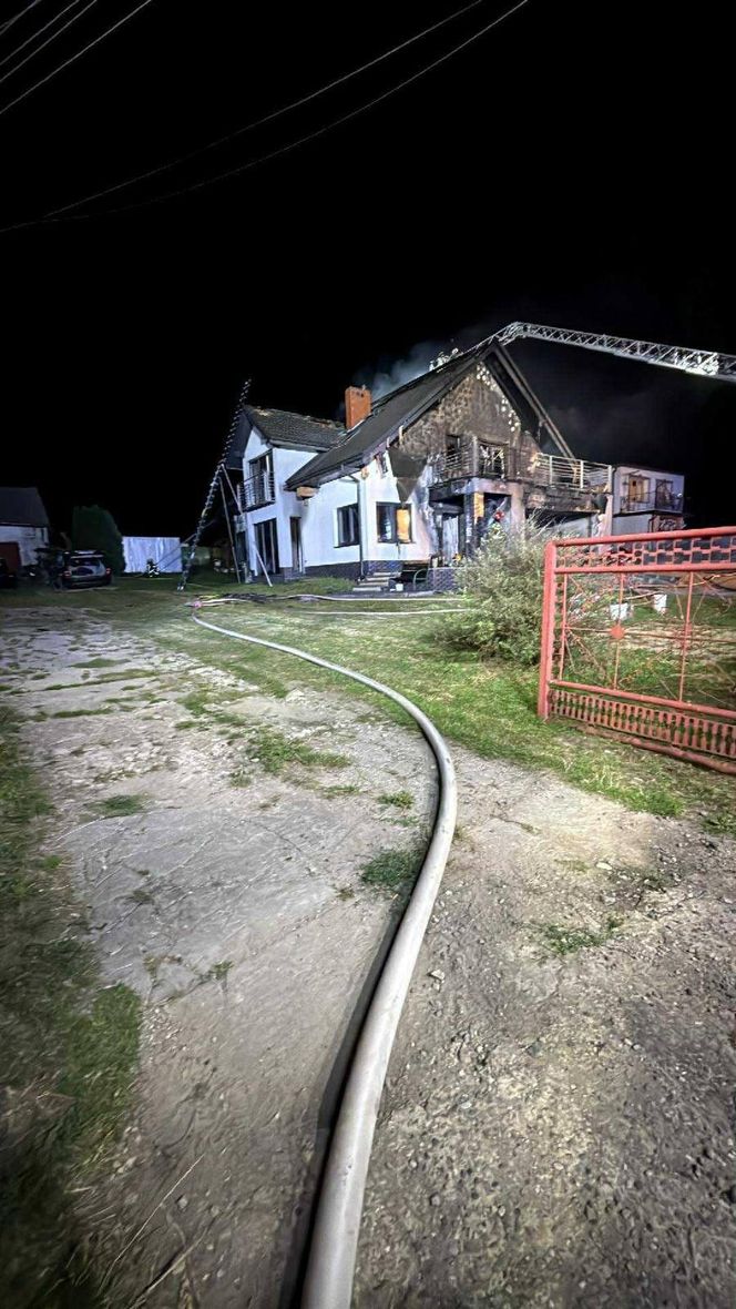 Pożar w Mierzęcicach