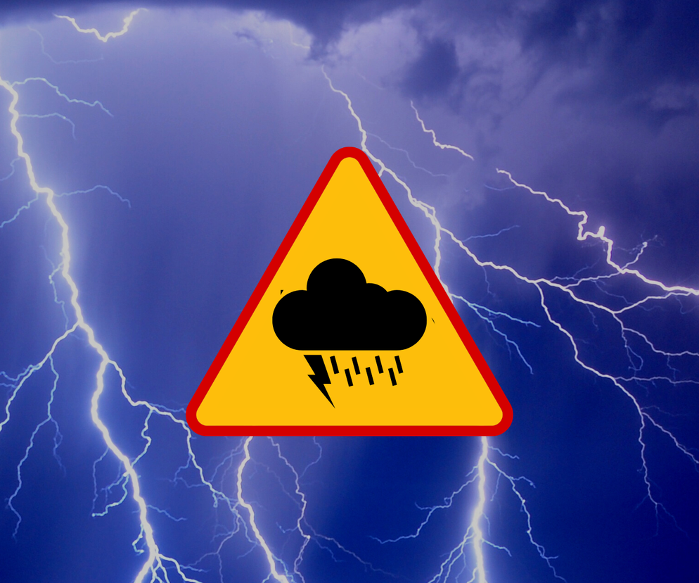 IMGW ostrzeżenie burzami z gradem na lubelszczyźnie