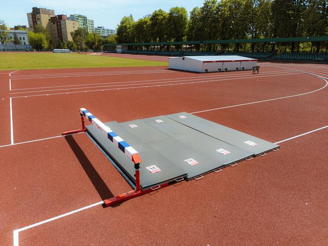 Stadion lekkoatletyczny w Sosnowcu po remoncie