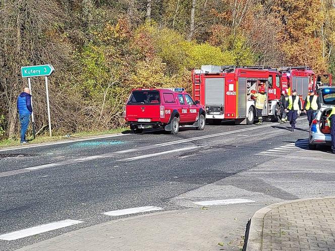 Wypadek w Lubieni